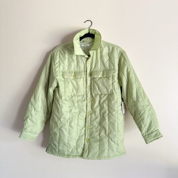 BP. Light Green Quilted Lightweight Jacket - XS - NWT - Picture 1 of 8